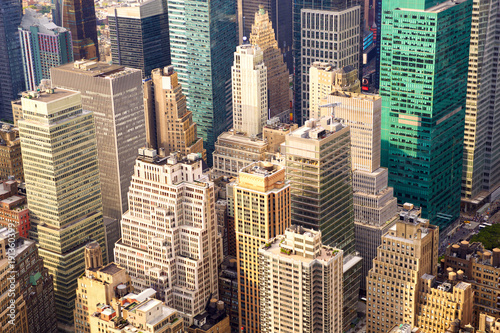 manhattan-widok-z-lotu-ptaka-z-miejskich-drapaczy-chmur