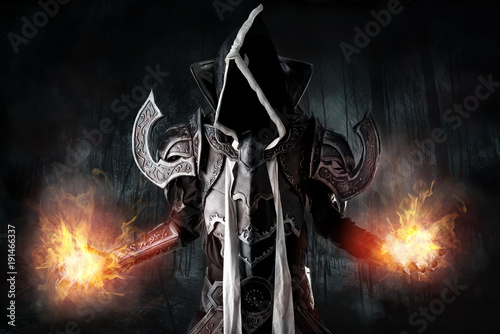 rycerz-apokalipsy,-demon,-fantastyka,-science-fiction