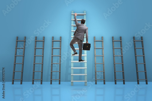 career-progression-concept-with-various-ladders