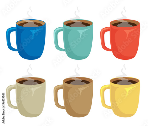 cup of coffee set