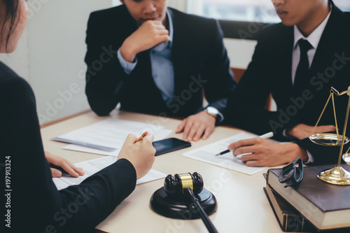 Law, advice and Legal services concept.