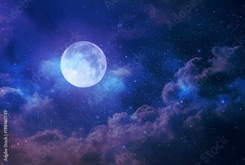 view of the moon