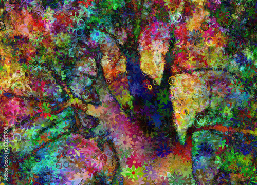 bunter-abstrakter-baum