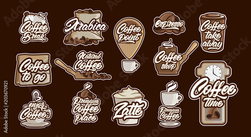 duzy-zestaw-emblematow-kawy-lub-naklejki-z-napisem-i-ilustracje-kawy-logotyp-arabika-espresso-latte-duza-kolekcja-wektor-zestaw-powiazanych-zestawow
