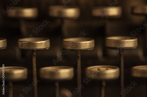 Vintage Typewriter Keys