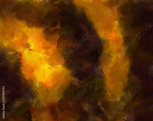 Abstract Art Background Soft Brushstrokes Of Paint Good