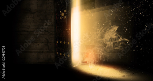 The open door, magic