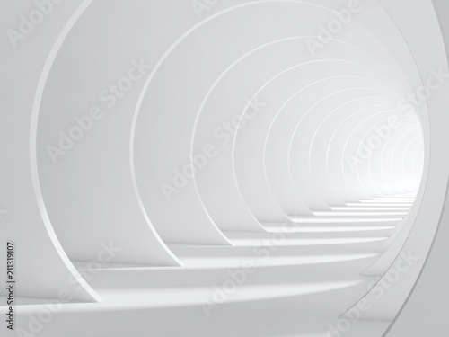 tunel-3d-w-kolorze-bialym
