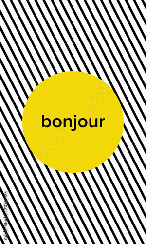 koncepcja-plakatu-bonjour-hello-na-biurko-i-do-domu-ilustracji-wektorowych-elementy-typografii-na-pozbawionym-tle
