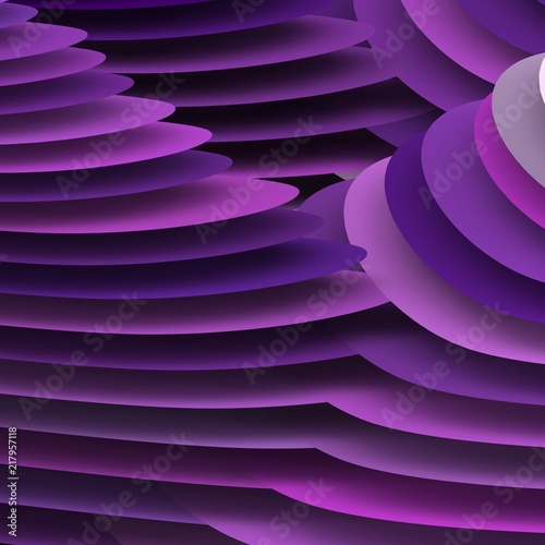 geometria-3d-w-kolorze-fioletowym