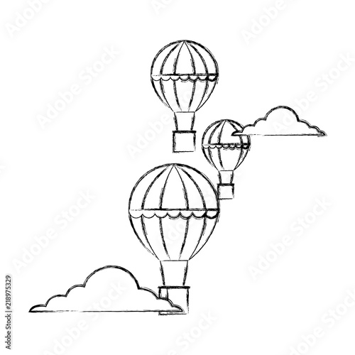 Hot Air Balloons Adventure Travel Recreation