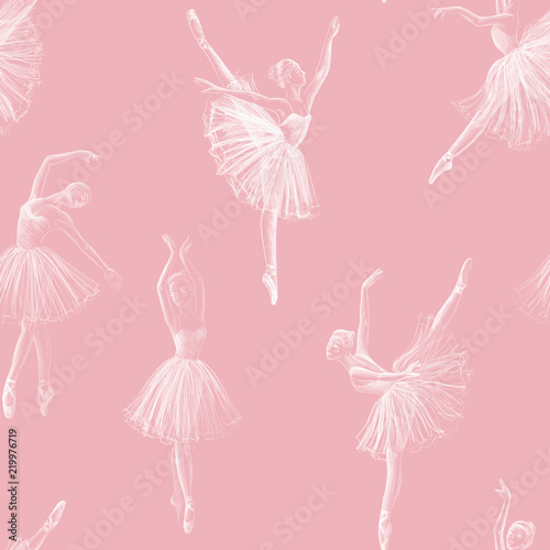 Seamless ballerina © prikhnenko