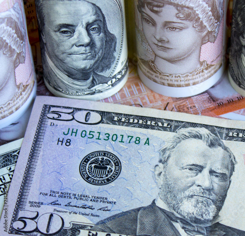 American Dollars And British Pounds Photos Ap Images American Dollars And British Pounds