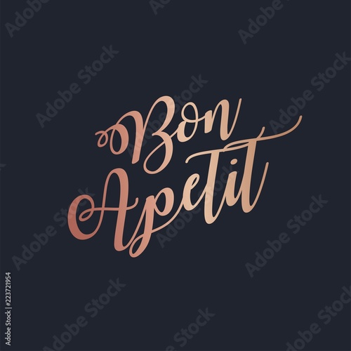 bon-apetit-rozowe-zloto-napis-wektor