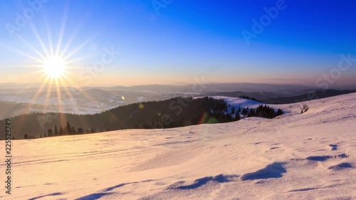 Mountain Winter Landscape © Oleksandr Smushko
