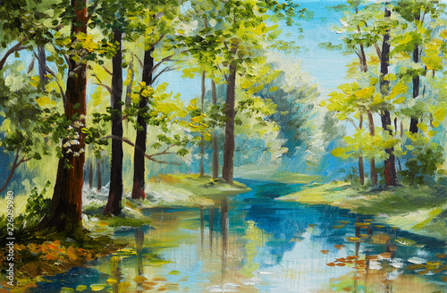oil-painting-landscape-river-in-the-forest-summer-day