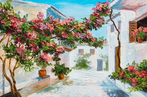oil-painting-house-near-the-sea-colorful-flowers-and-trees-summer-seascape