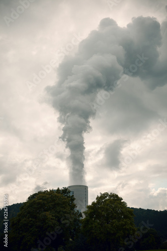 black smoke, environmental pollution © srki66