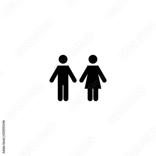 wc toilet icon vector