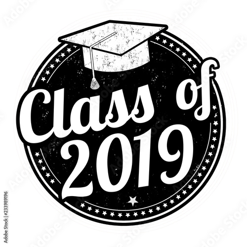 Class of 2019 stamp