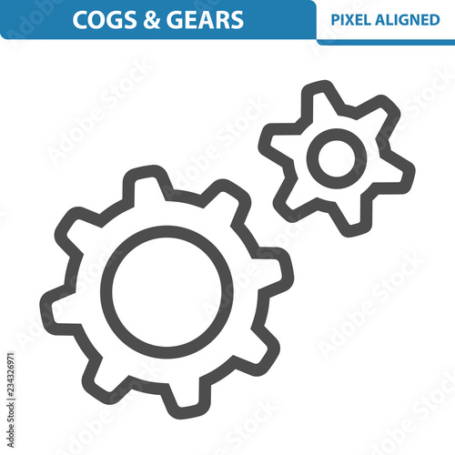 Cogs & Gears Icon