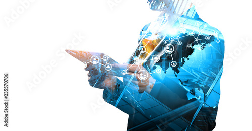 Technologies for global business. Mixed media