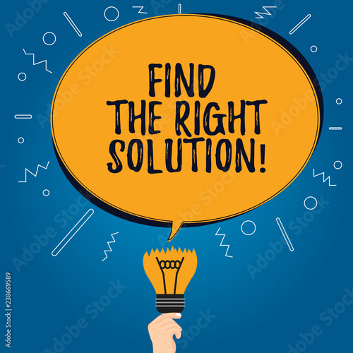 Image result for Find Right Solution