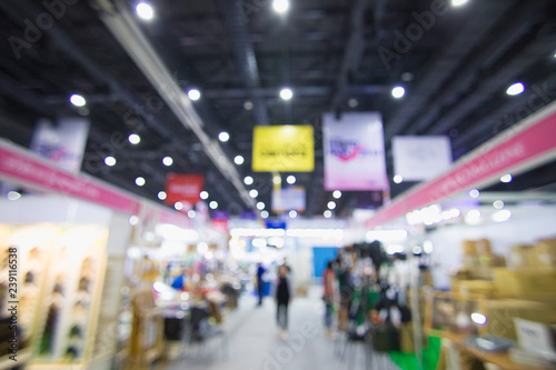 Abstract blur Expo,Large room for the event.Exhibition