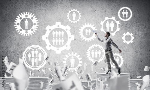 Study hard to become successful businessman.