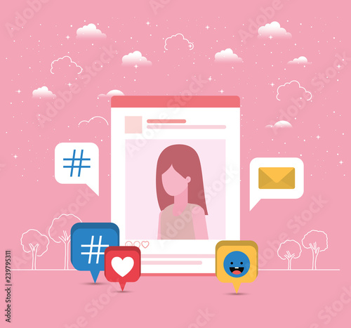 picture of woman in