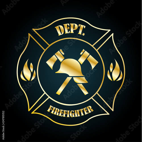 Firefighter Gold © NewDesigns