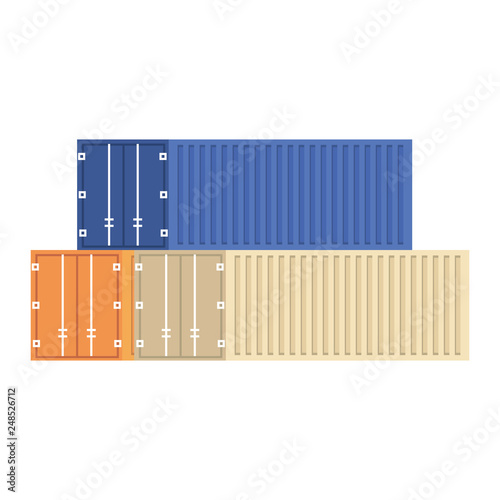 pile containers logistic service