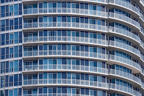 Balconies Of Modern High Rise Apartment Building Photos Ap Balconies Of Modern High Rise Apartment Building
