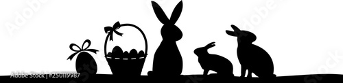 Easter Rabbit Background © SimpLine