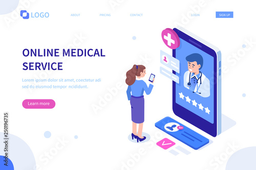 online medical banner