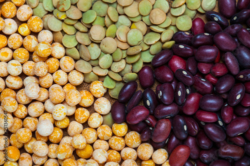 bean, lentil and pea © Astroid