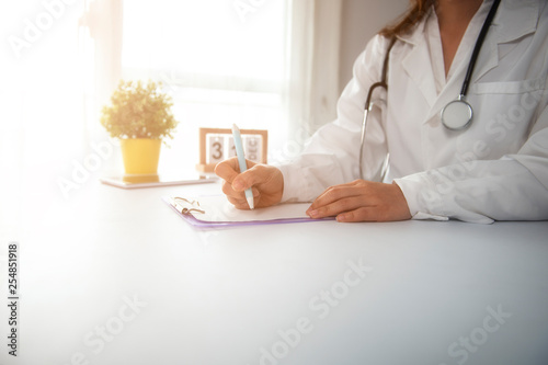 Asian Female Doctor Working © wayne_0216