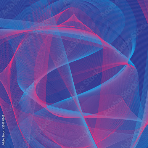 Abstract color background. Vector illustration. © chekman