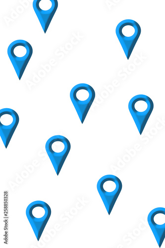 Map mark. Map destination. Map search location. マップのマーク。地図の目的地。地図の検索場所。