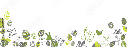 Happy easter doodles © Wild Orchid