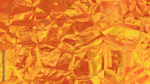 Orange Crystal Abstract background © stockgraphicdesigns