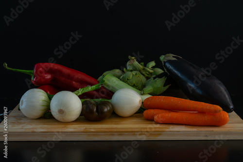 still life of fresh vegetables © FRANCISCOJESUS