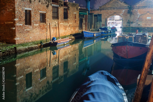 Old dock at Venice canal