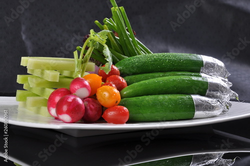 fresh vegetables on the table © WENYUE