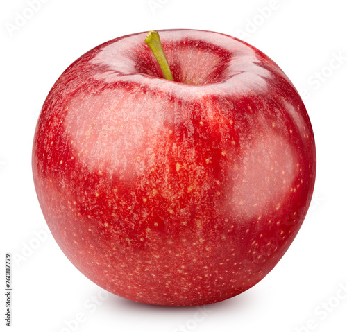 Red apple isolated on white © atoss
