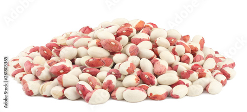 A bunch of beans isolated on white background © Alexander