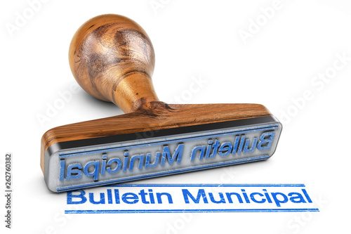 Bulletin municipal, Journal d'information de la Mairie © Olivier Le Moal