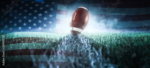 American Football Hintergrund © m.mphoto