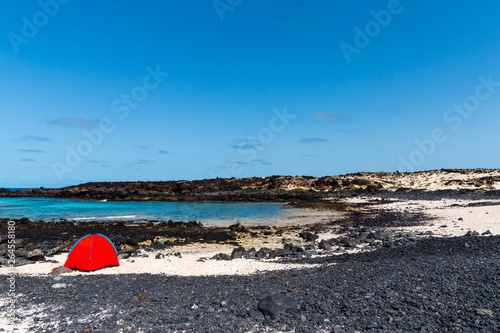 Beach near Orzola, Lanzarote. © gitusik