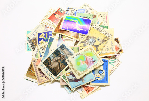 old postage stamp
